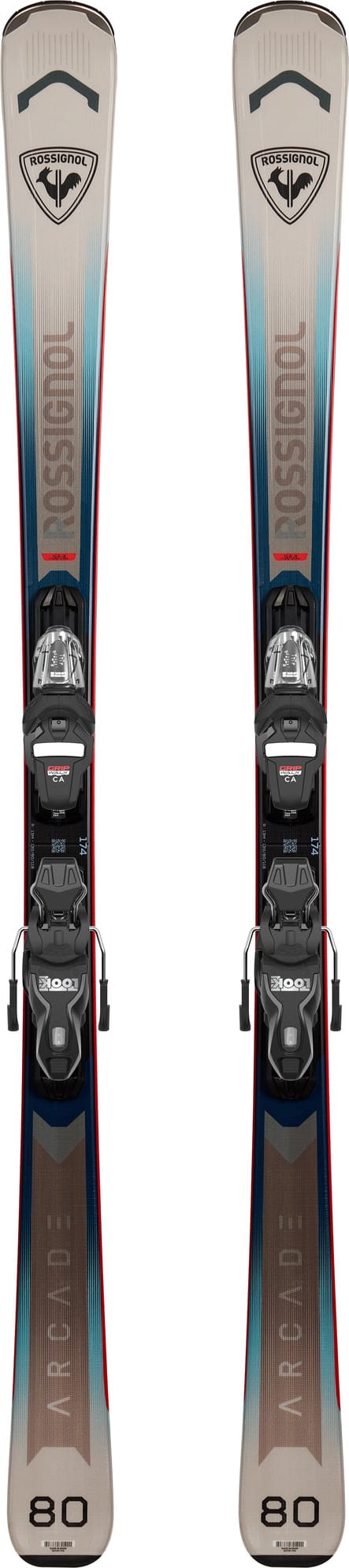 Rossignol Arcade 80 Skis Xpress Grey/Blue Rossignol