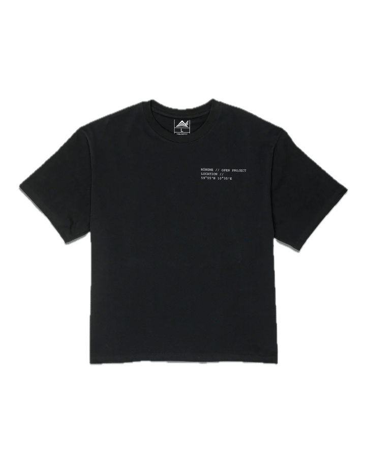 Rúngne Open Project Tee Black Rúngne