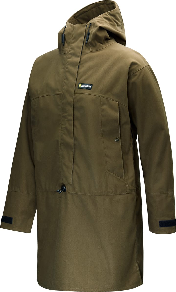 Swazi Men's Tahr XP Anorak Pit Zips European Olive Swazi