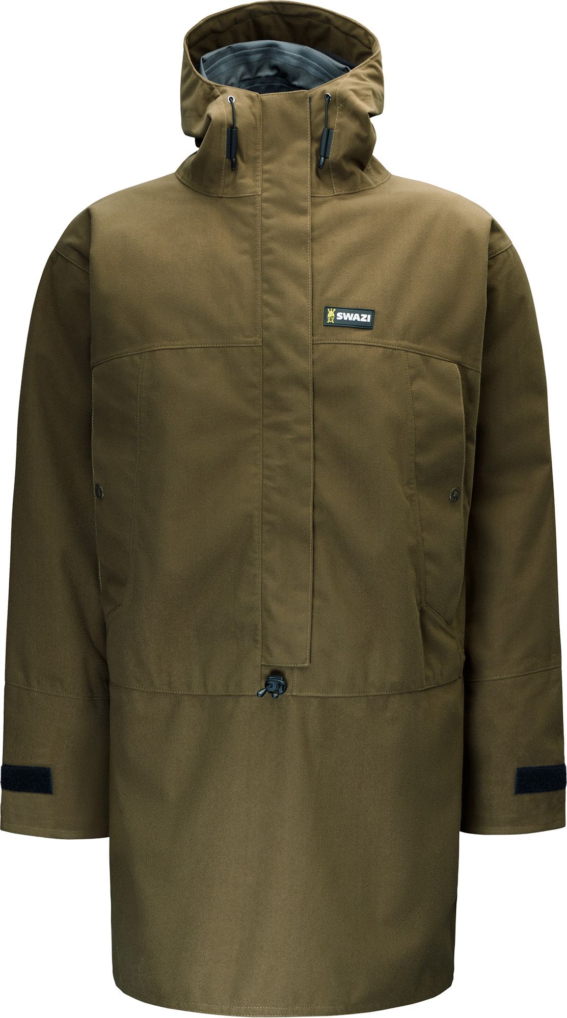 Swazi Men's Tahr XP Anorak Pit Zips European Olive