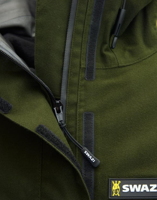 Swazi Men's Tahr XP Anorak Pit Zips Olive Swazi Swazi Men's Tahr XP Anorak Pit Zips Olive Swazi