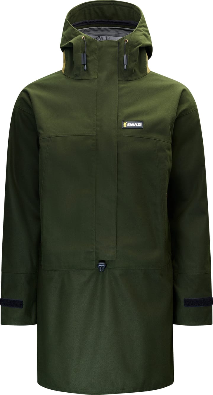 Swazi Men's Tahr XP Anorak Pit Zips Olive Swazi