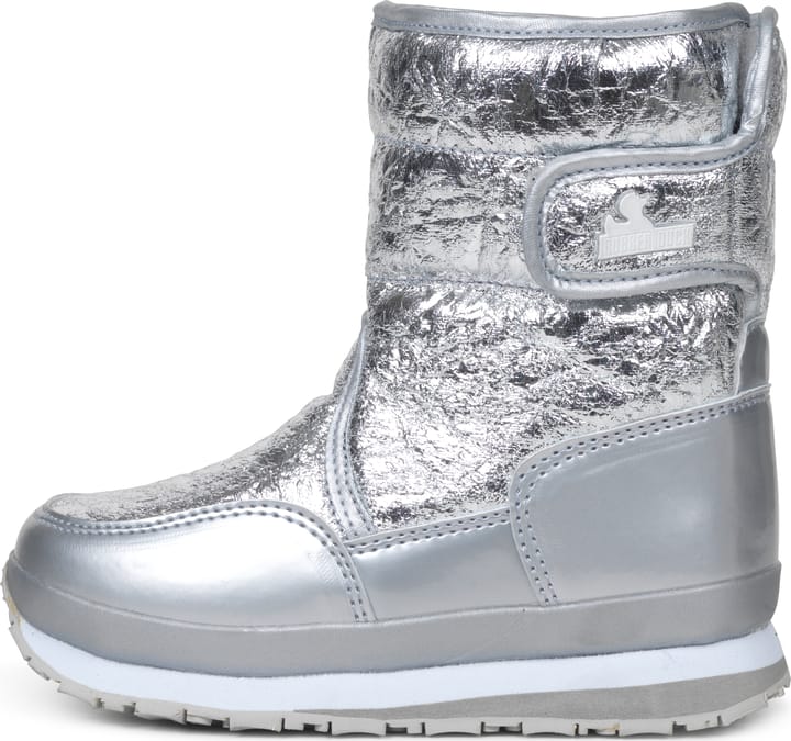 Kids' Cracked Metallic Silver Rubberduck