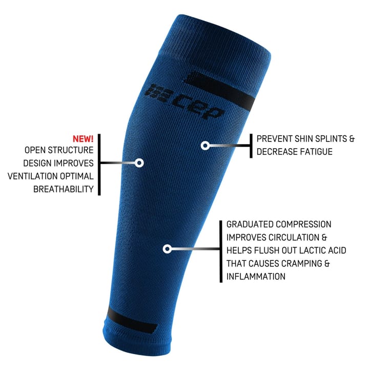 CEP Men's The Run Calf Sleeves Blue CEP