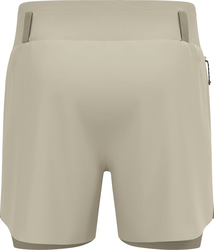Odlo Men's Odlo X-Alp Trail 6 Inch 2-In-1 Short Agate Gray - Vetiver Odlo