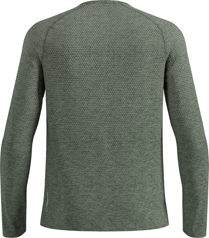 Odlo Men's T-shirt Crew Neck L/S Essential Seamless Shadow Melange Odlo