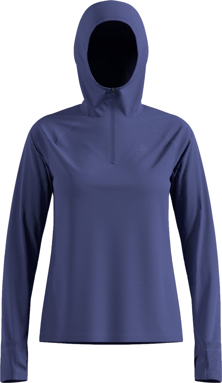 Odlo Women's Odlo X-Alp Mid Layer Hoody Skipper Blue Odlo