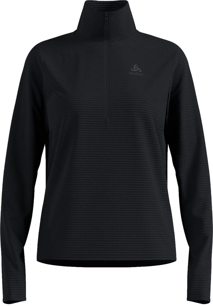 Odlo Women's Odlo Essential Thermal Mid Layer 1/2 Zip Black Odlo