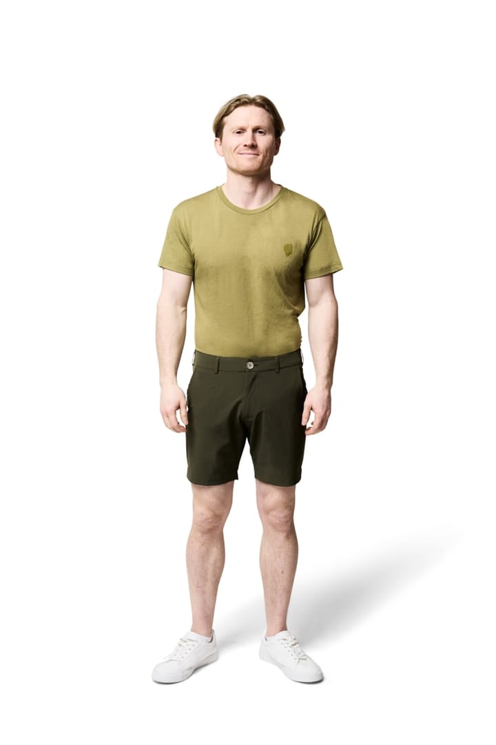 Rúngne Crag Shorts Mens Olive Green Rúngne