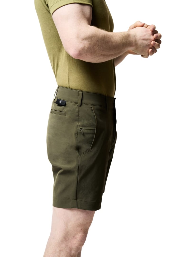 Rúngne Crag Shorts Mens Olive Green Rúngne