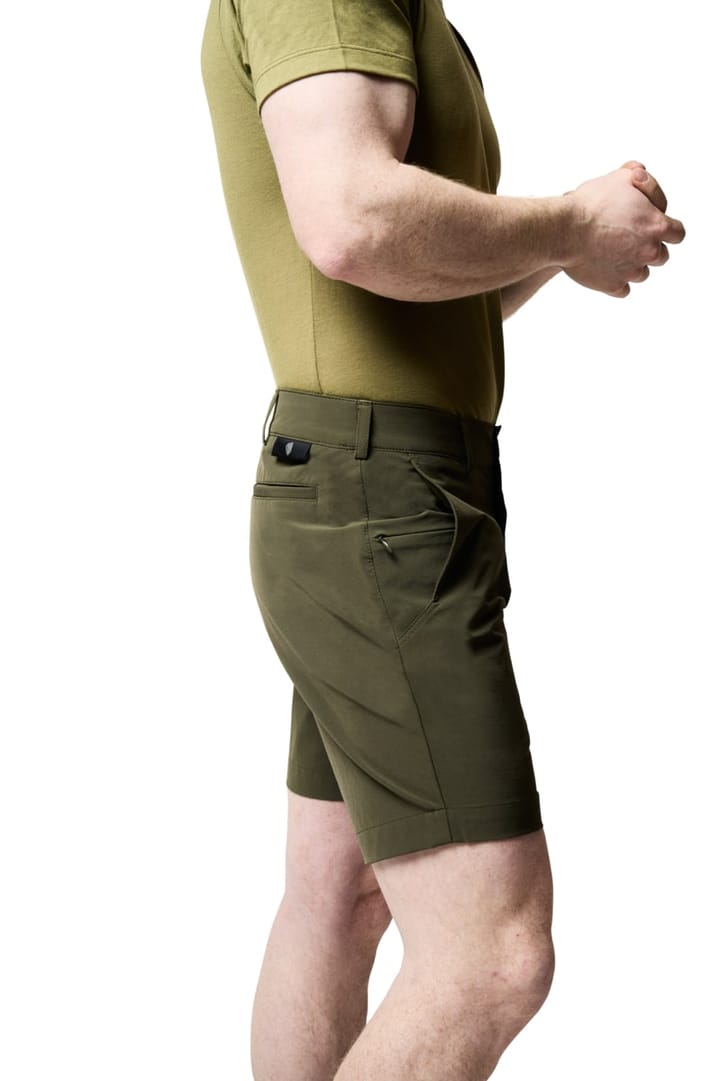 Rúngne Crag Shorts Mens Olive Green Rúngne