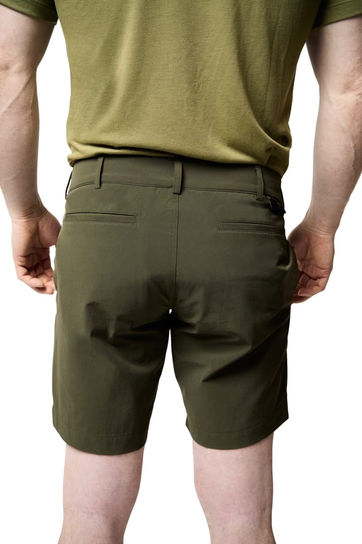 Rúngne Crag Shorts Mens Olive Green Rúngne