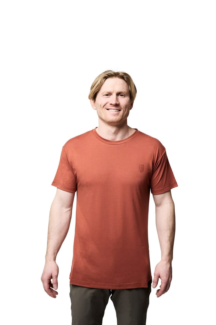 Rúngne Sloper Tee Mens Red Rock Rúngne