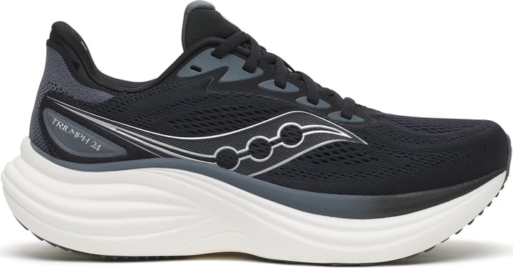 Saucony Women's Triumph 24 Black/silver Saucony