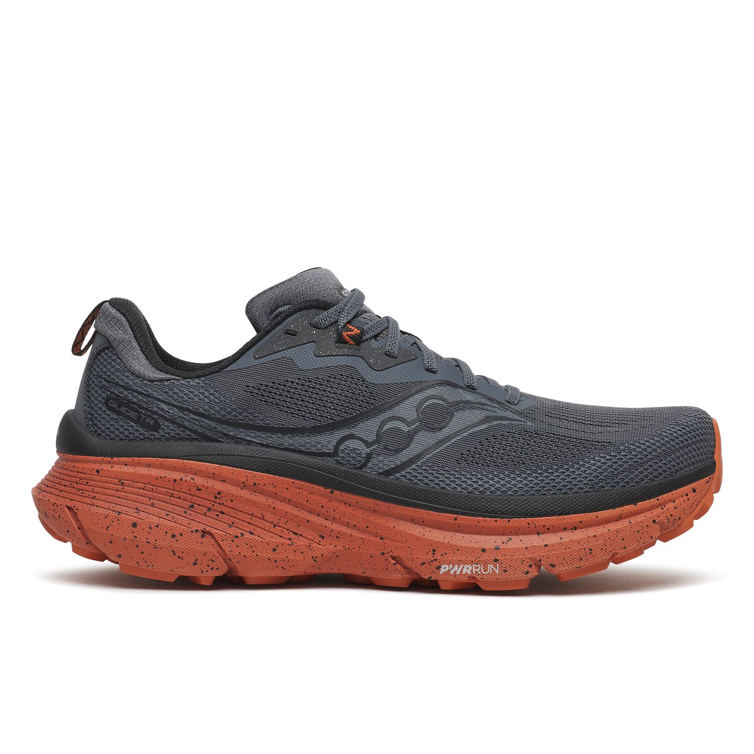 Saucony Men's Guide Tr  Carbon/rust