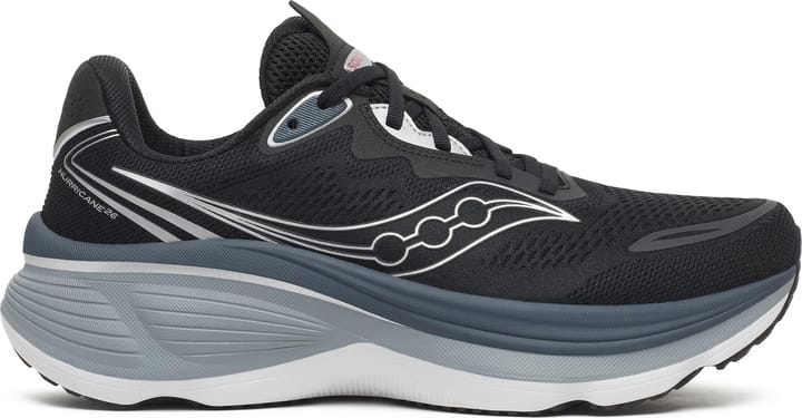 Saucony Men's Hurricane 26 Black/silver Saucony