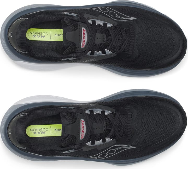 Saucony Men's Hurricane 26 Black/silver Saucony