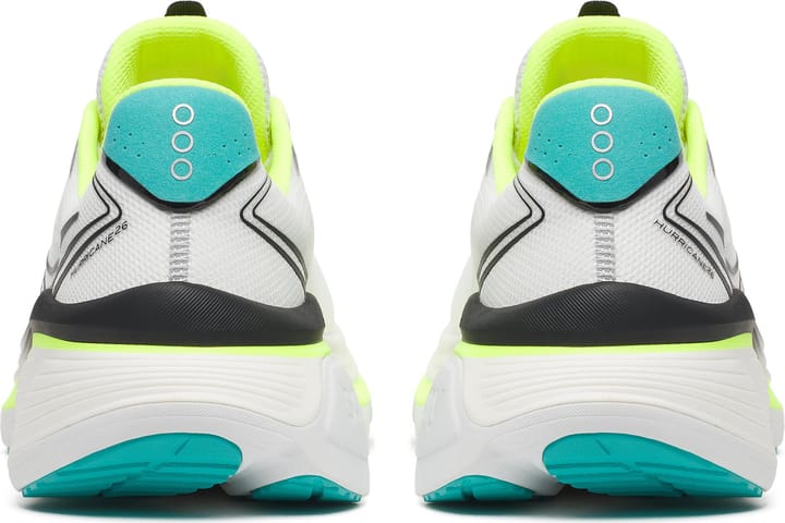 Saucony Men's Hurricane 26 White/citron Saucony