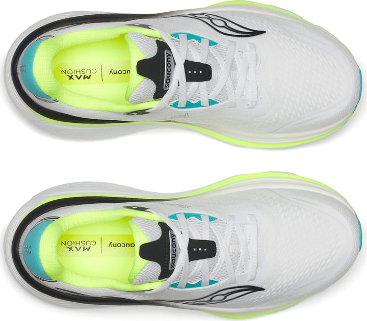 Saucony Men's Hurricane 26 White/citron Saucony