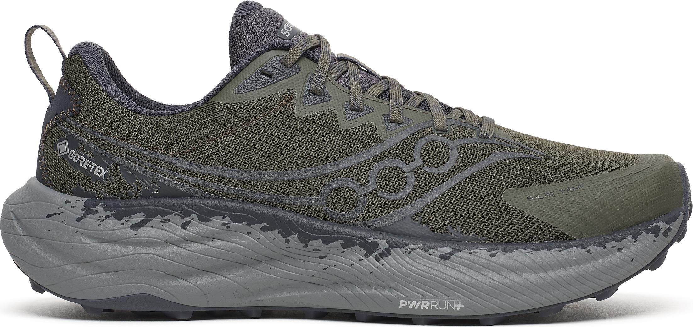 Saucony Men's Ride Tr3 GORE-TEX Fatigue/ebony