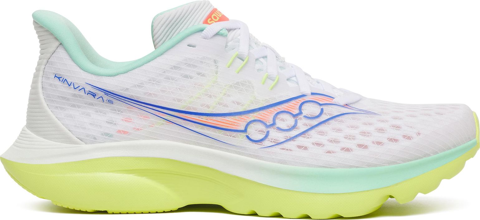 Saucony Women's Kinvara 16 White/tart