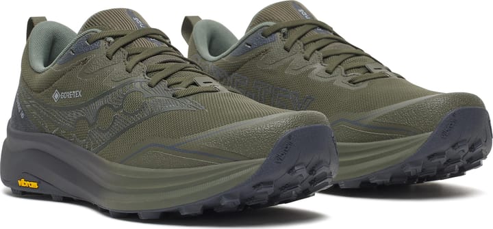 Saucony Men's Peregrine 16 GORE-TEX Fatigue/ebony Saucony