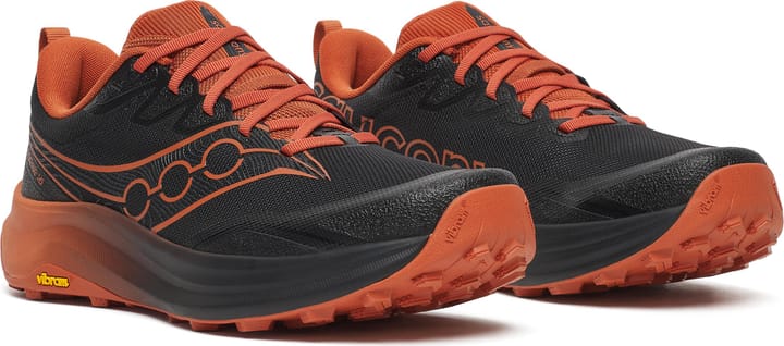 Saucony Men's Peregrine 16 Black/rust Saucony