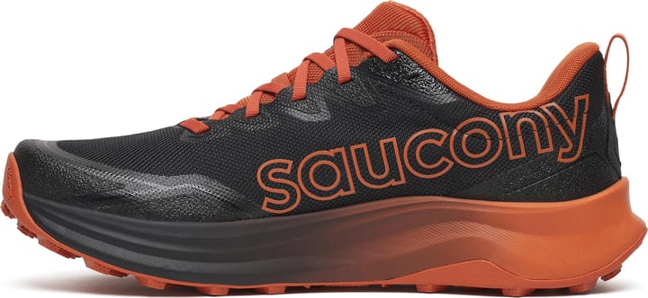 Saucony Men's Peregrine 16 Black/rust Saucony