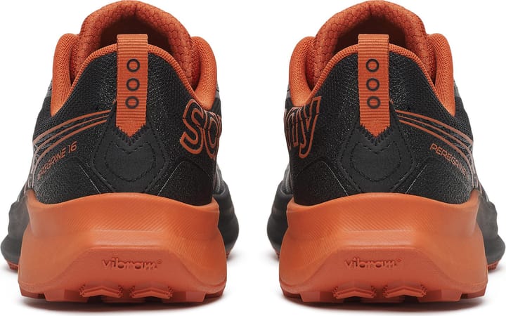 Saucony Men's Peregrine 16 Black/rust Saucony