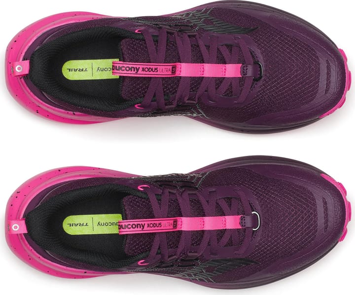 Saucony Women's Xodus Ultra 4 Eggplant/shock Saucony