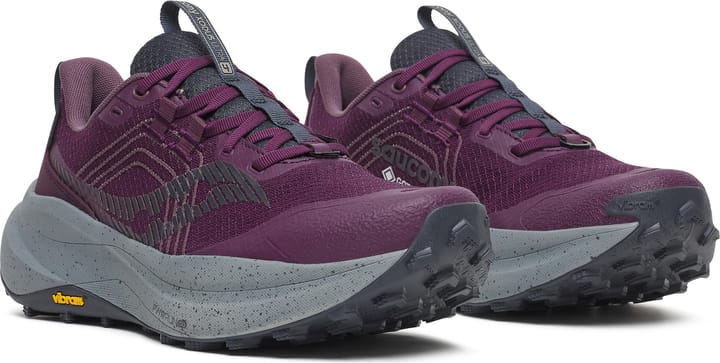 Saucony Women's Xodus Ultra 4 GORE-TEX Eggplant/cinder Saucony