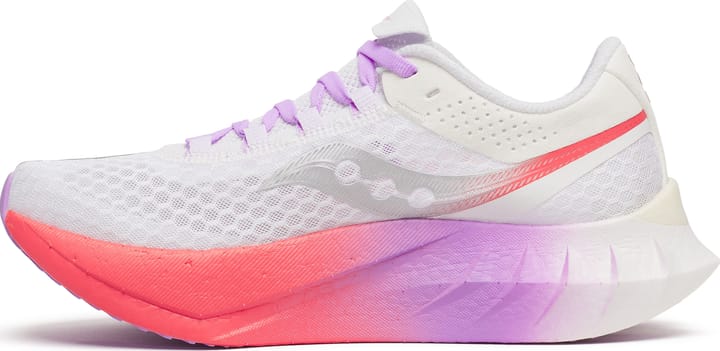 Saucony Women's Endorphin Pro 4 White/crocus Saucony Saucony Women's Endorphin Pro 4 White/crocus Saucony