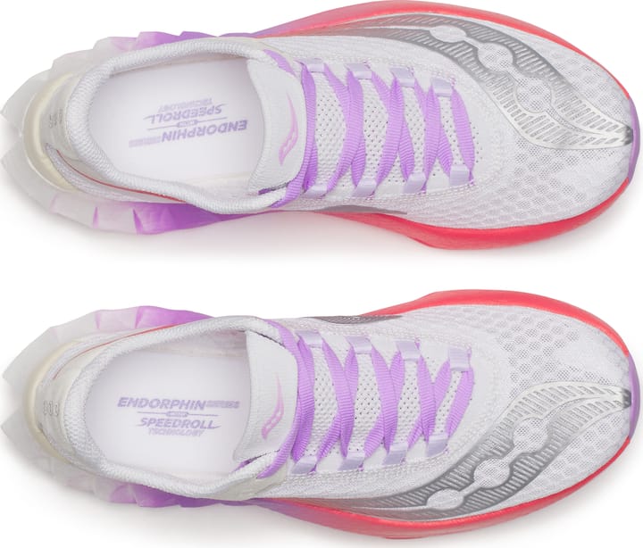 Saucony Women's Endorphin Pro 4 White/crocus Saucony Saucony Women's Endorphin Pro 4 White/crocus Saucony