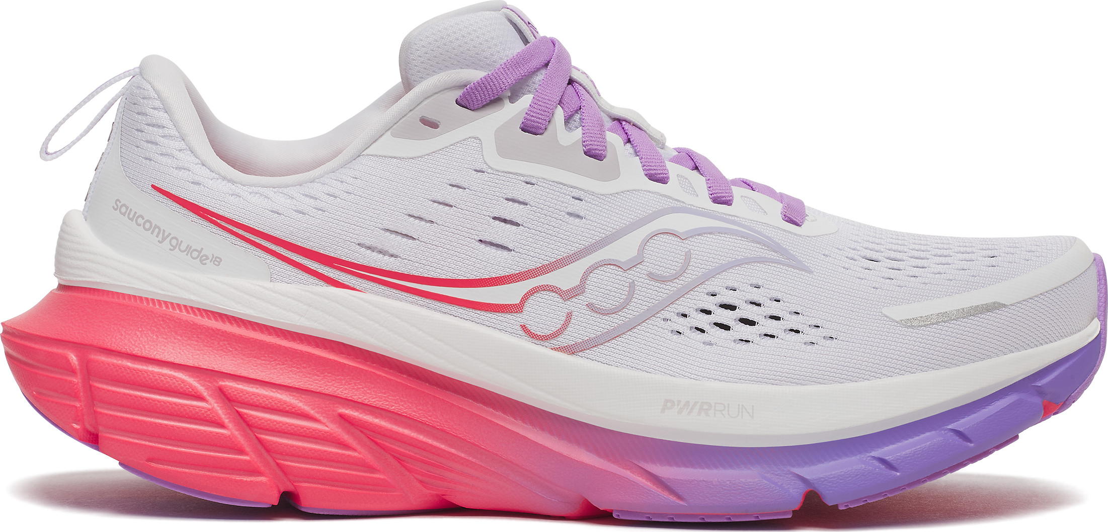 Saucony Women's Guide 18 White/crocus Juoksukengät 36
