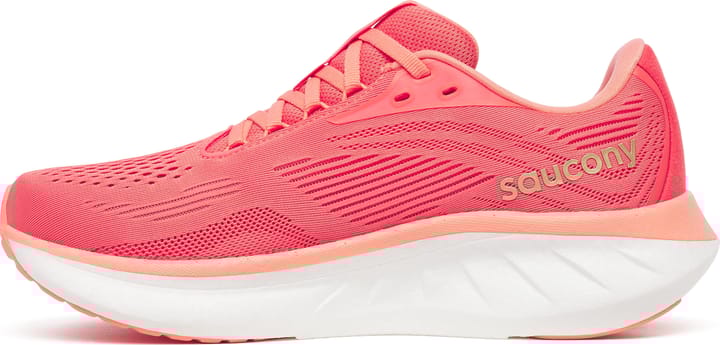 Saucony Women's Ride 18 Coral/salmon Saucony Saucony Women's Ride 18 Coral/salmon Saucony