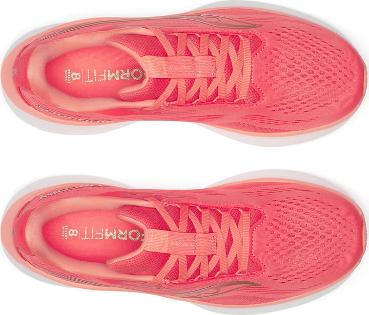 Saucony Women's Ride 18 Coral/salmon Saucony Saucony Women's Ride 18 Coral/salmon Saucony