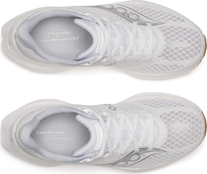Saucony Women's Endorphin Speed 5 White/Gum Saucony Saucony Women's Endorphin Speed 5 White/Gum Saucony