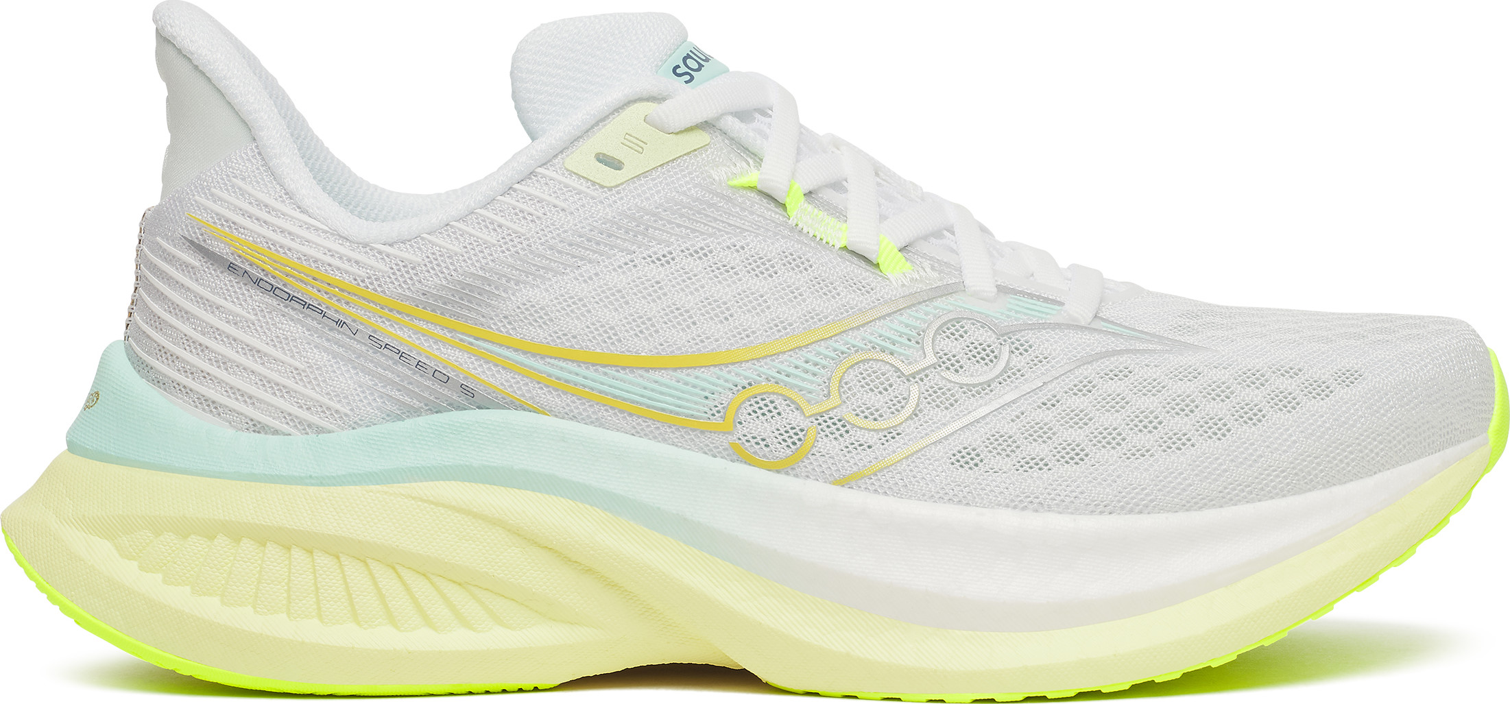 Saucony Women's Endorphin Speed 5 White/Tender