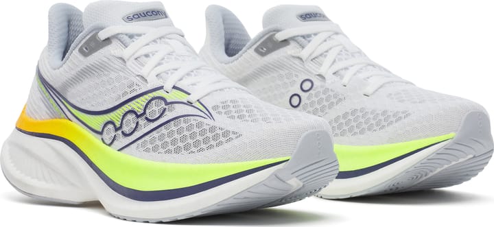 Saucony Women's Endorphin Speed 5 White/Citron Saucony Saucony Women's Endorphin Speed 5 White/Citron Saucony