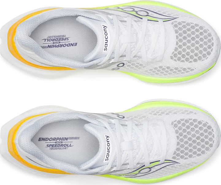 Saucony Women's Endorphin Speed 5 White/Citron Saucony