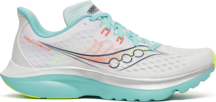 Saucony Women's Kinvara 16 White/aqua Saucony