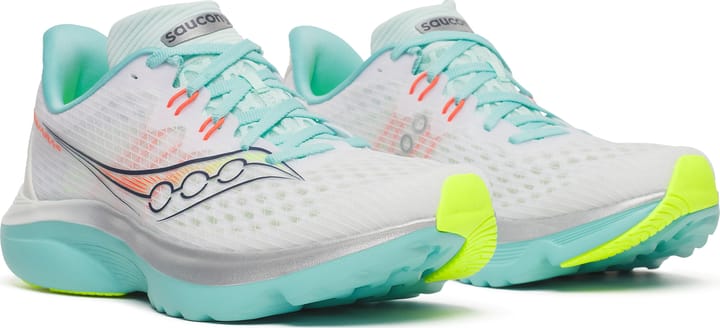 Saucony Women's Kinvara 16 White/aqua Saucony