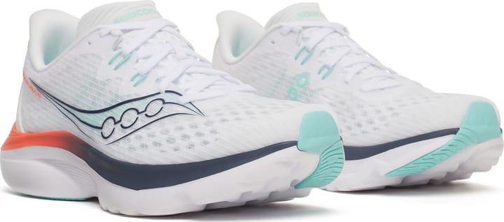 Saucony Women's Kinvara 16 White/navy Saucony