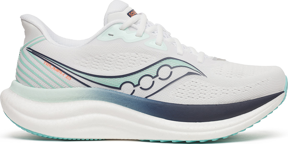 Saucony Women's Triumph 23 White/navy
