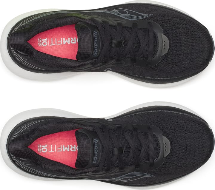 Saucony Women's Triumph 23 Wide Black/white Saucony