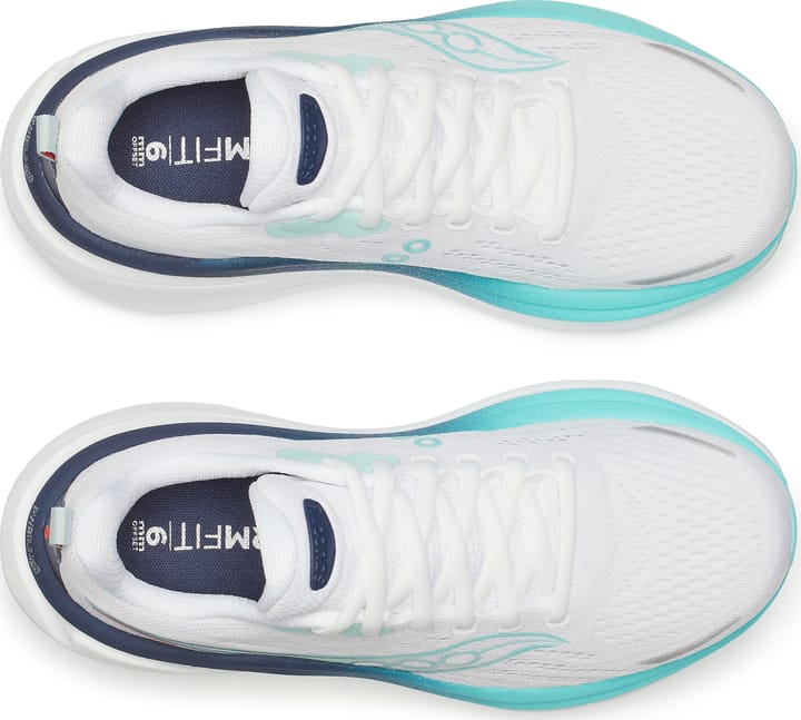 Saucony Women's Hurricane 25 White/navy Saucony