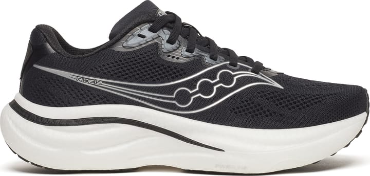 Saucony Men's Ride 19 Black/Silver Saucony