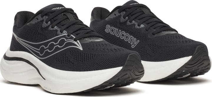 Saucony Men's Ride 19 Wide Black/silver Saucony
