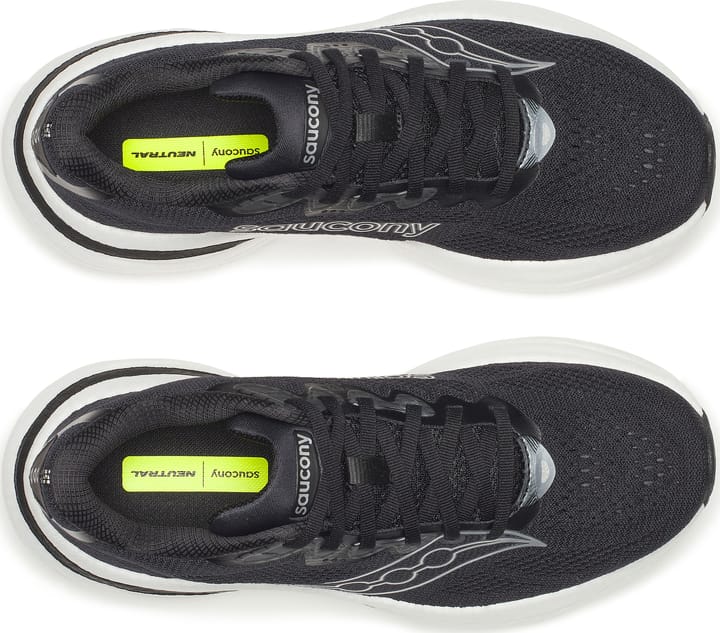 Saucony Men's Ride 19 Wide Black/silver Saucony