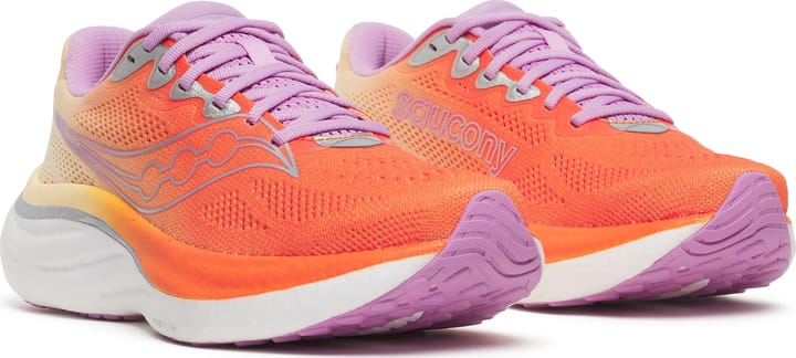 Saucony Women's Ride 19 Fire/Orchid Saucony